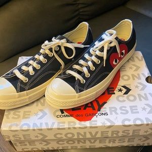 COMME des GARCONS - slightly worn- size 13 women - runs VERY big